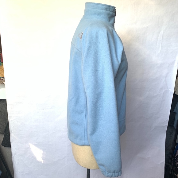 The North Face Blue Windwall Fleece JACKET - XS - Picture 2 of 8